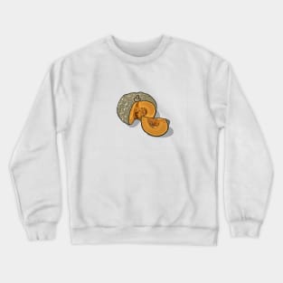 Pumpkin cartoon illustration Crewneck Sweatshirt